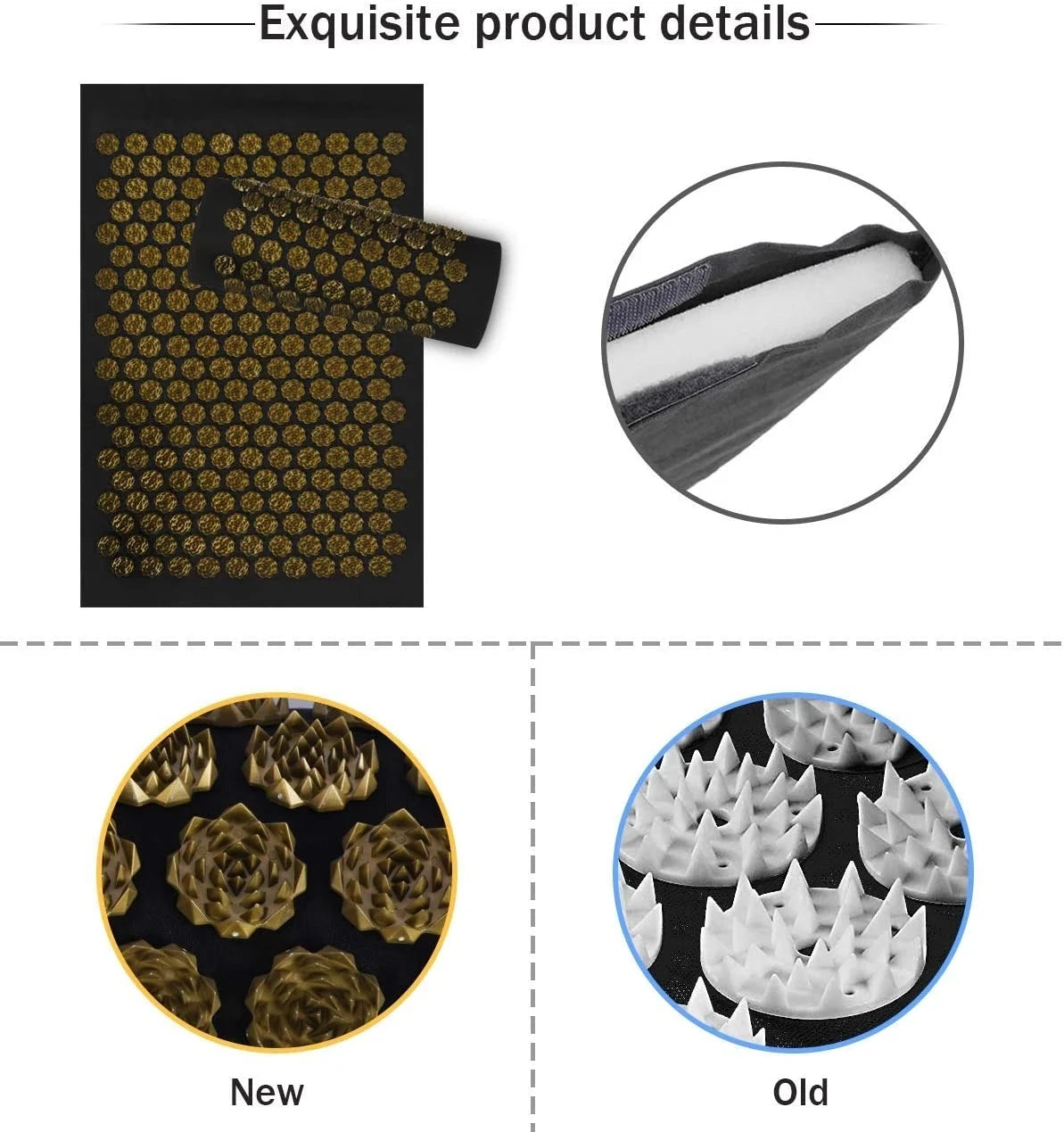 Slappna av och återfå energin – Marfly akupressurmatta med lotusspikar