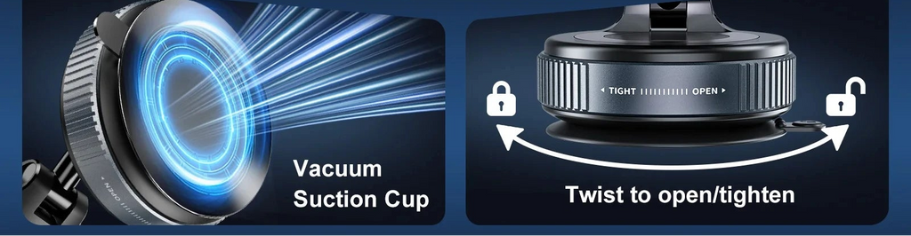 Universell magnetisk mobilhållare – perfekt för bilen och hemmet!