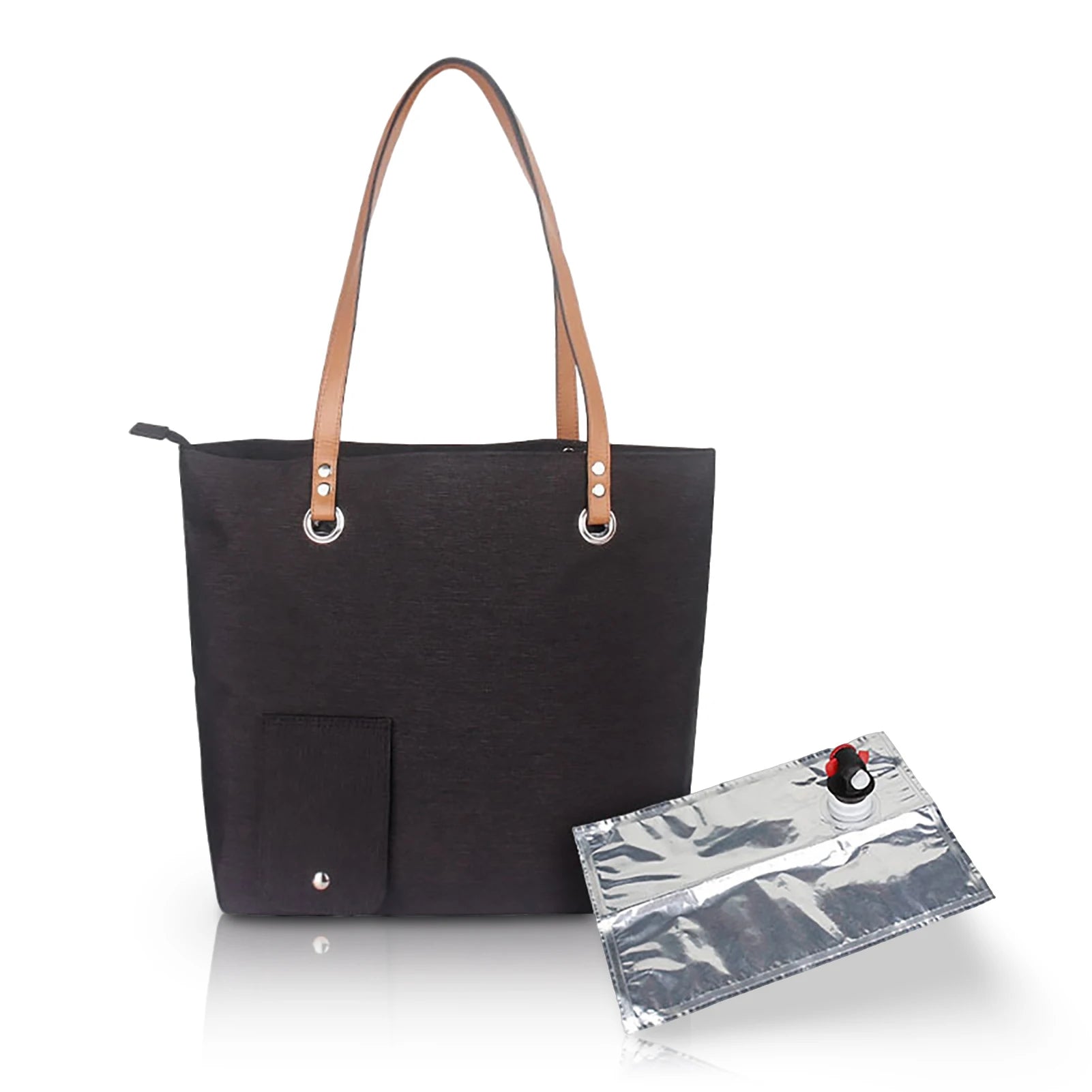 Vinsmart väska – vin, vatten eller bubbel, alltid redo att servera!