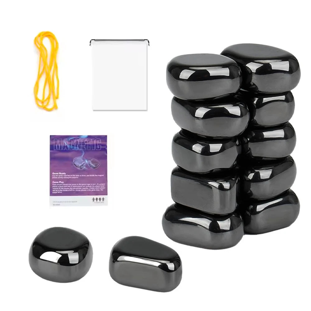 Allt-i-ett Lodestone Magnet – Från Sällskapsspel, Stresslindring till Kylskåpsdekoration