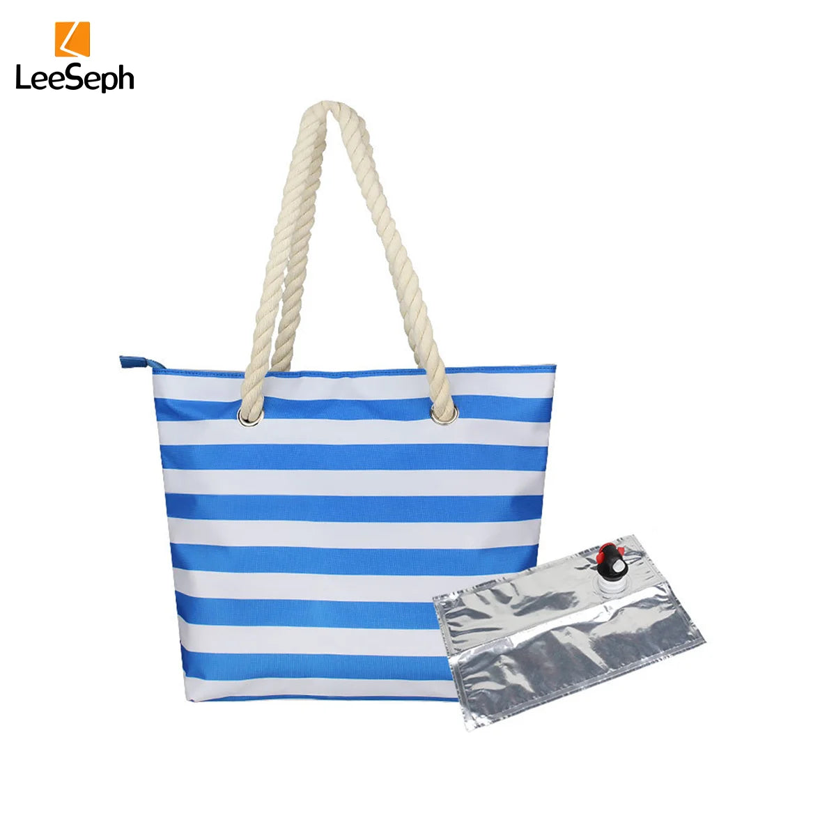 Portabel Vinväska med Dold Hällfunktion – Perfekt för resor, strand, middag och camping