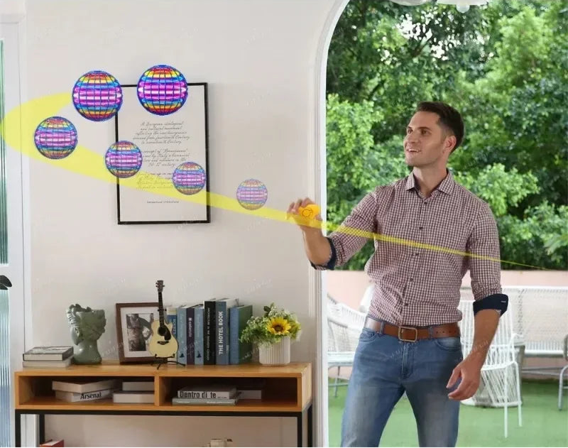 Upptäck den magiska flygbollen – en lysande leksak för hela familjen