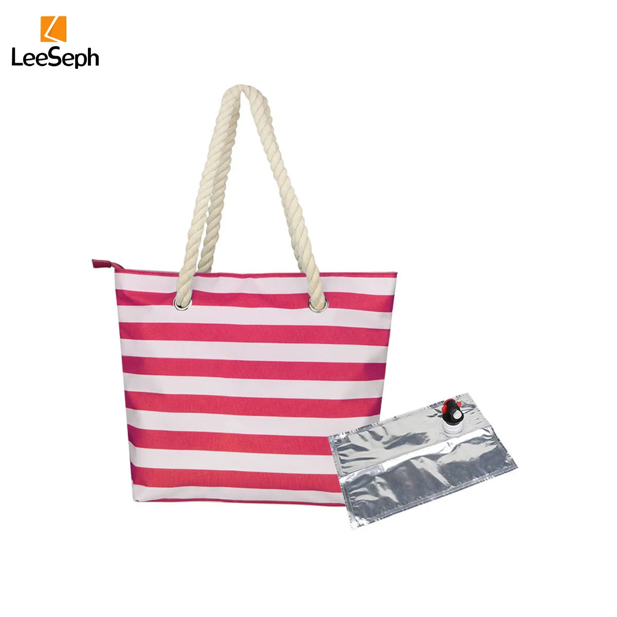 Portabel Vinväska med Dold Hällfunktion – Perfekt för resor, strand, middag och camping